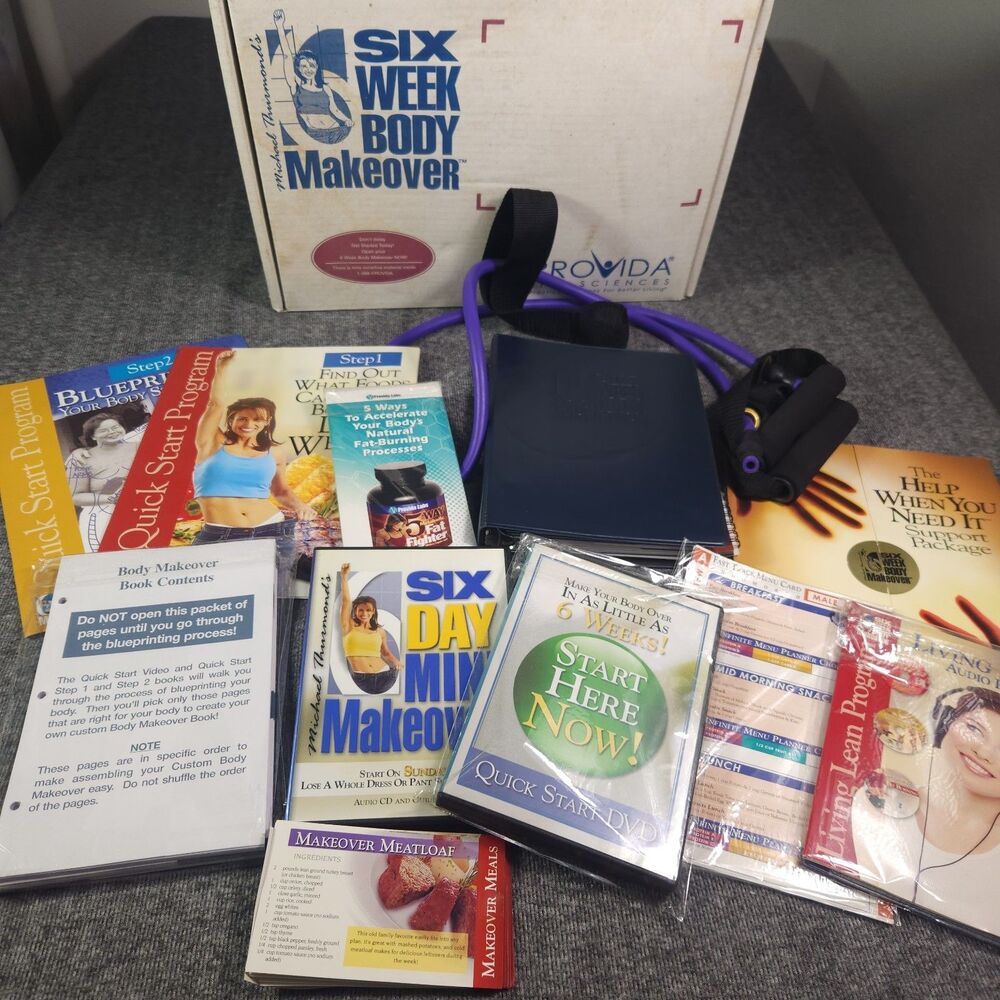 CiB PROVIDA Six Week Body Makeover Michael Thurmond's CD DVD